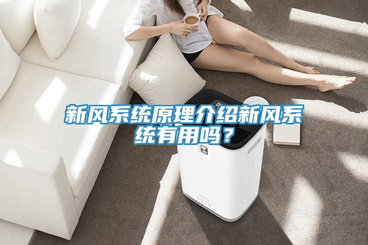 新风系统原理介绍新风系统有用吗？