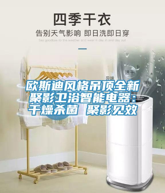 欧斯迪风格吊顶全新聚影卫浴智能电器：干燥杀菌 聚影见效