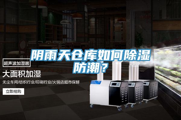 阴雨天仓库如何除湿防潮？