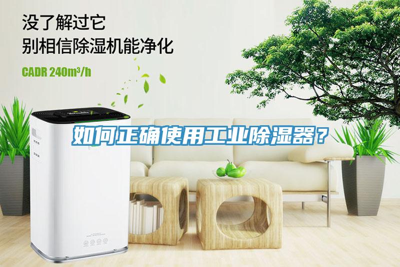 如何正确使用工业除湿器？