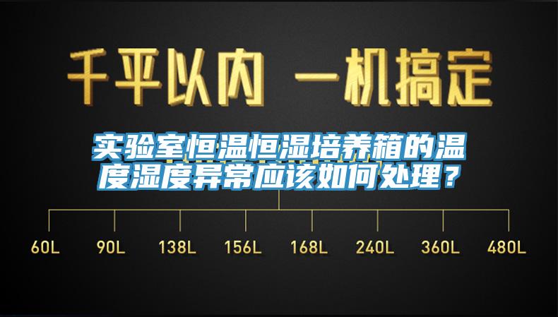 实验室恒温恒湿培养箱的温度湿度异常应该如何处理？