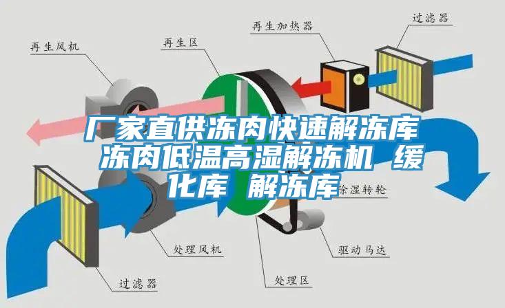 厂家直供冻肉快速解冻库 冻肉低温高湿解冻机 缓化库 解冻库