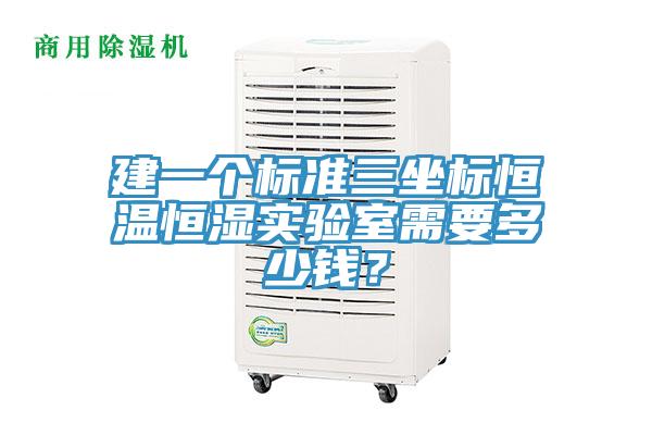 建一个标准三坐标恒温恒湿实验室需要多少钱？